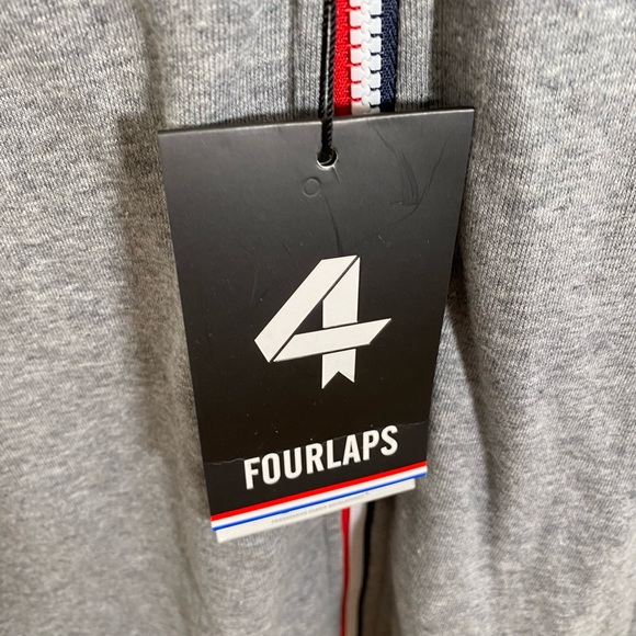 GREY ZIPPER HOODIE - Picture 3 of 3